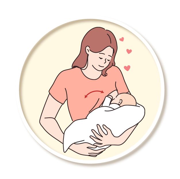 大小奶怎麼辦？5大改善方法一次看！使用兩側乳房哺乳-1